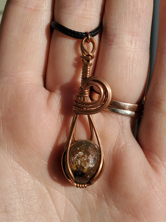 0143 Wire-Wrapped Agate