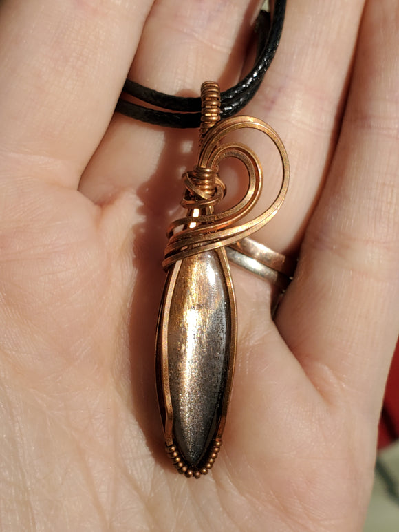 0040 Wire-Wrapped Sunstone